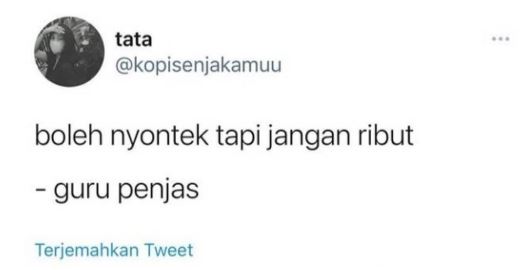 Kalimat Masing-Masing Guru Pelajaran di Sekolah Ini Mustahil Kamu Lupa